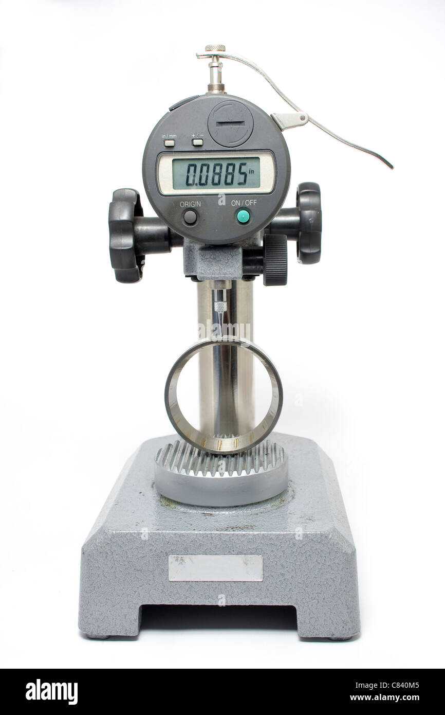 Measuring Equipment Digital Test Gauge Measuring Bearing Shell Isolated