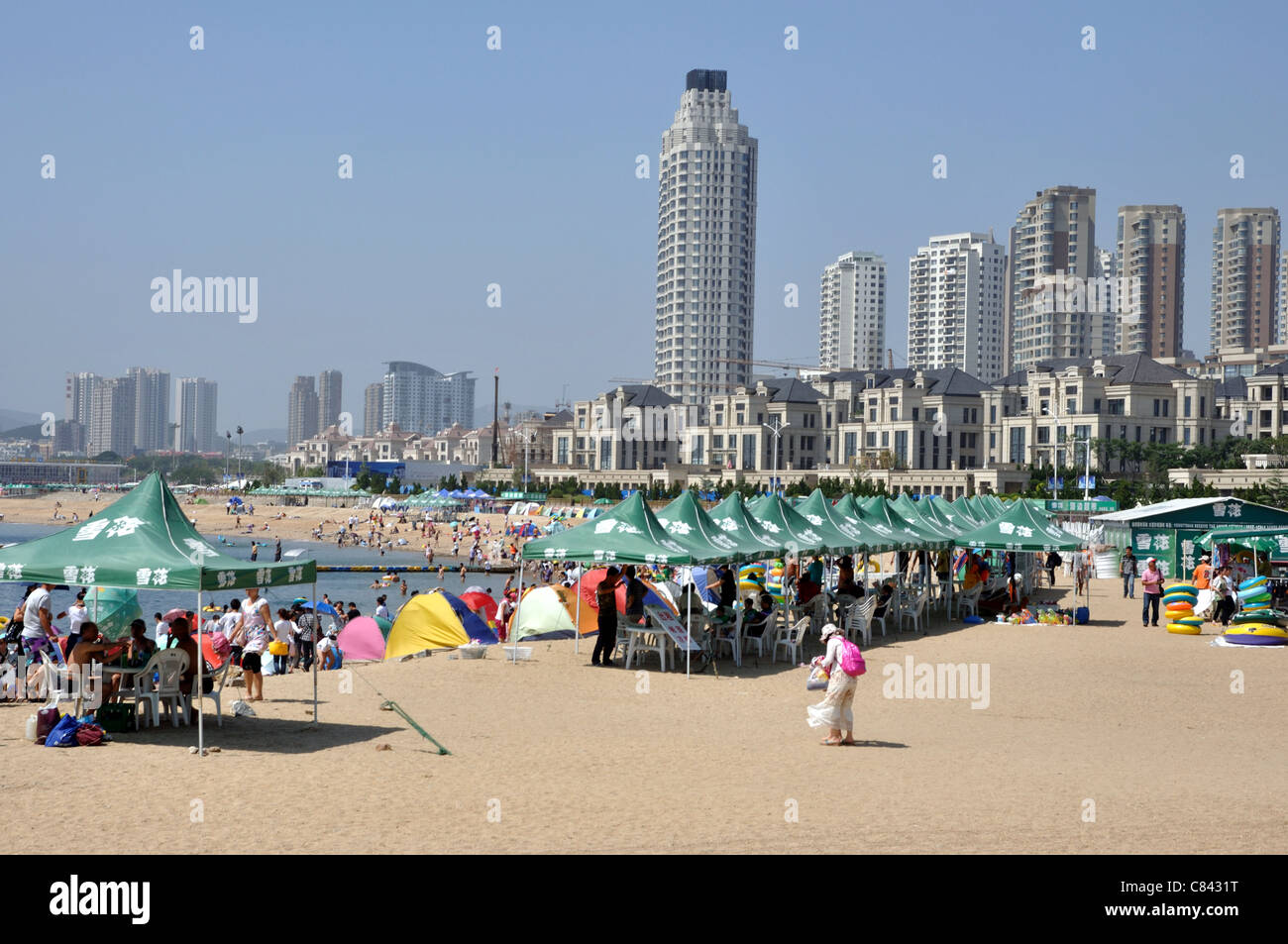 Xinghai Beach, Dalian,Liaoning, China Stock Photo - Alamy