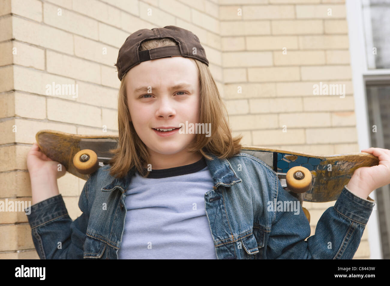 Boy Skateboard Cap High Resolution Stock Photography and Images - Alamy