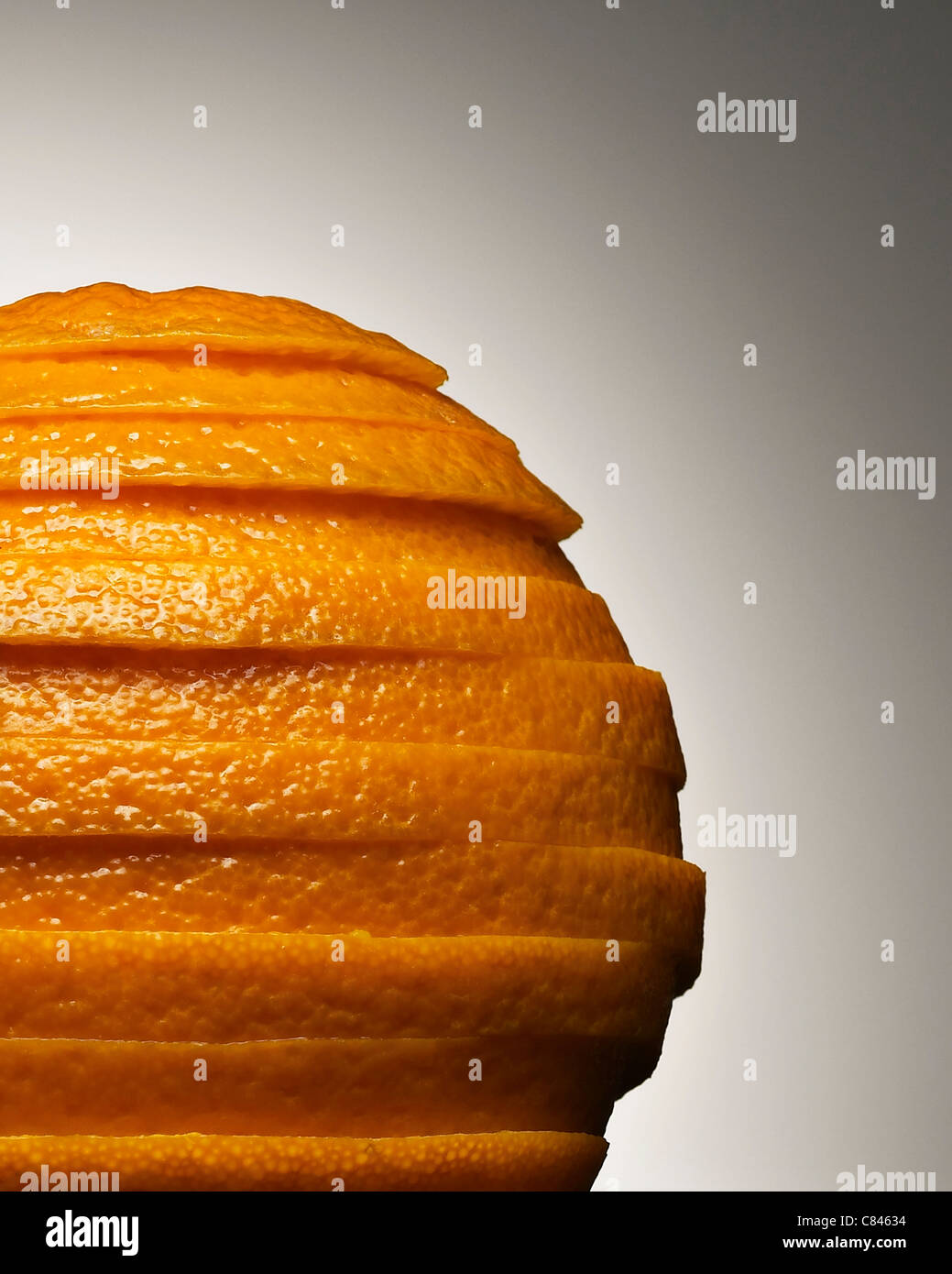 Close up orange slice hi-res stock photography and images - Alamy