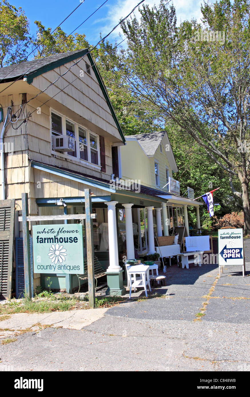 Main St. Peconic Long Island NY Stock Photo Alamy