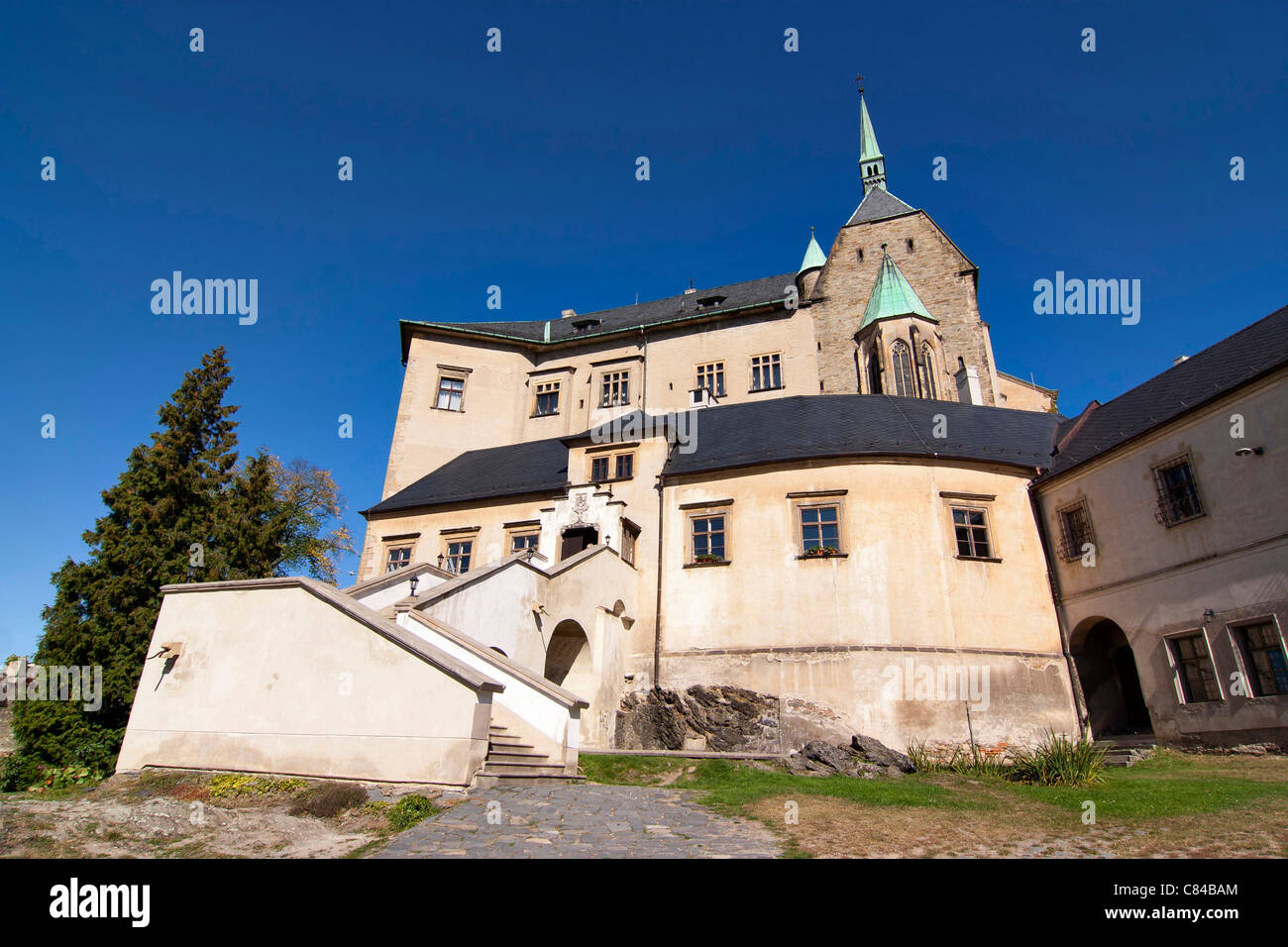 Sternberk Castle - national historic landmark Stock Photo