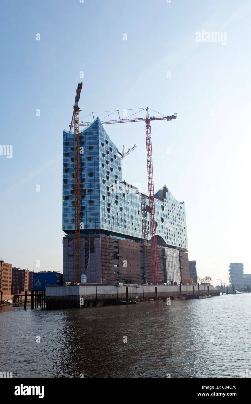 Elbphilharmonie, Hafencity (harbour city) , Hamburg, Germany Stock Photo