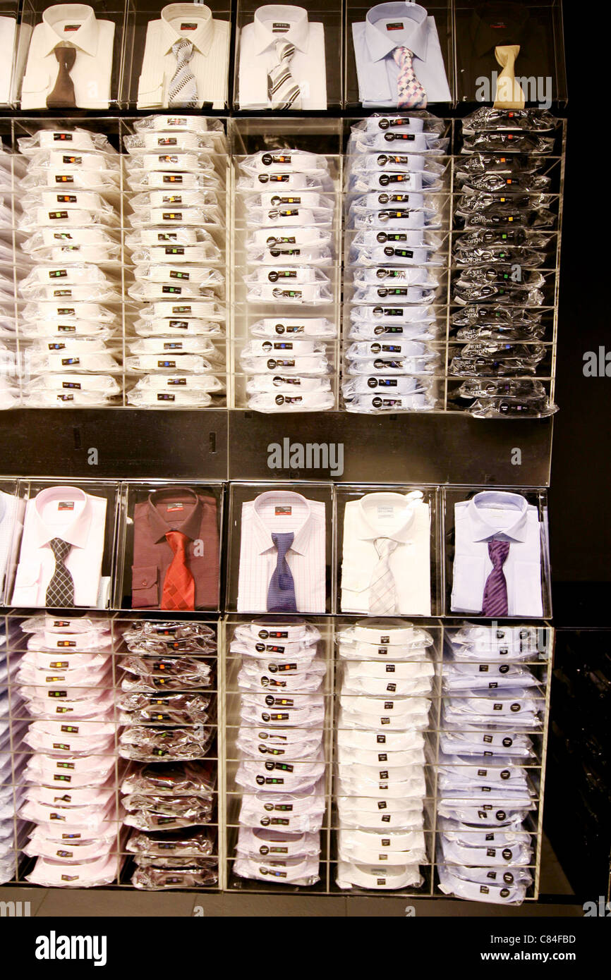 Folded Mens Shirt And Tie High Resolution Stock Photography and Images