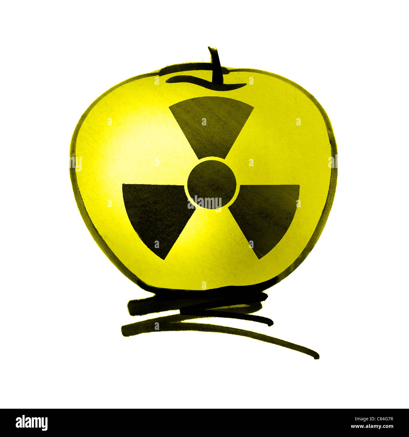 Apple images drawings hi-res stock photography and images - Alamy