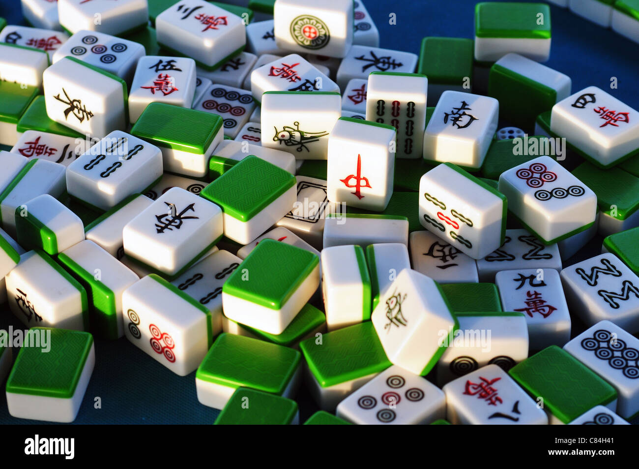 Mahjong ivory hi-res stock photography and images - Alamy