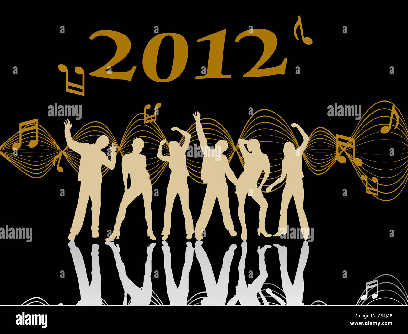 New years eve 2012 Stock Photo - Alamy