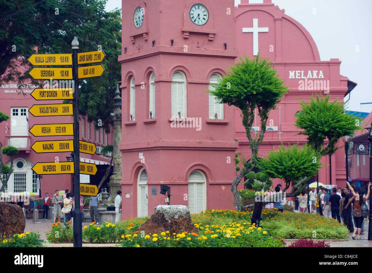 Malacca clock tower hi-res stock photography and images - Alamy