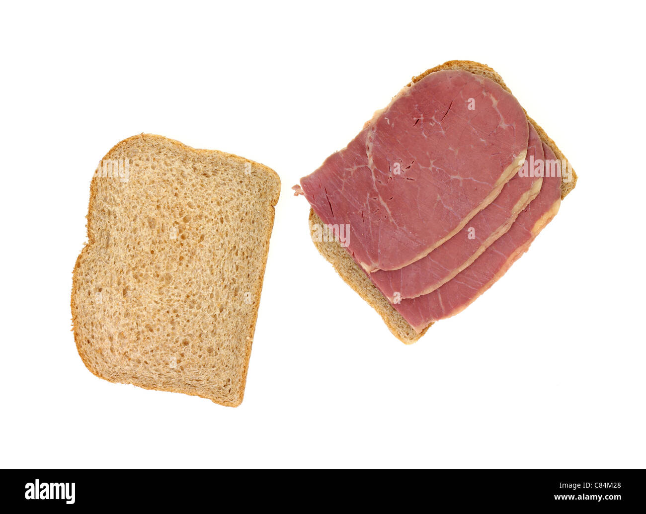 Corned beef sandwich Stock Photo - Alamy