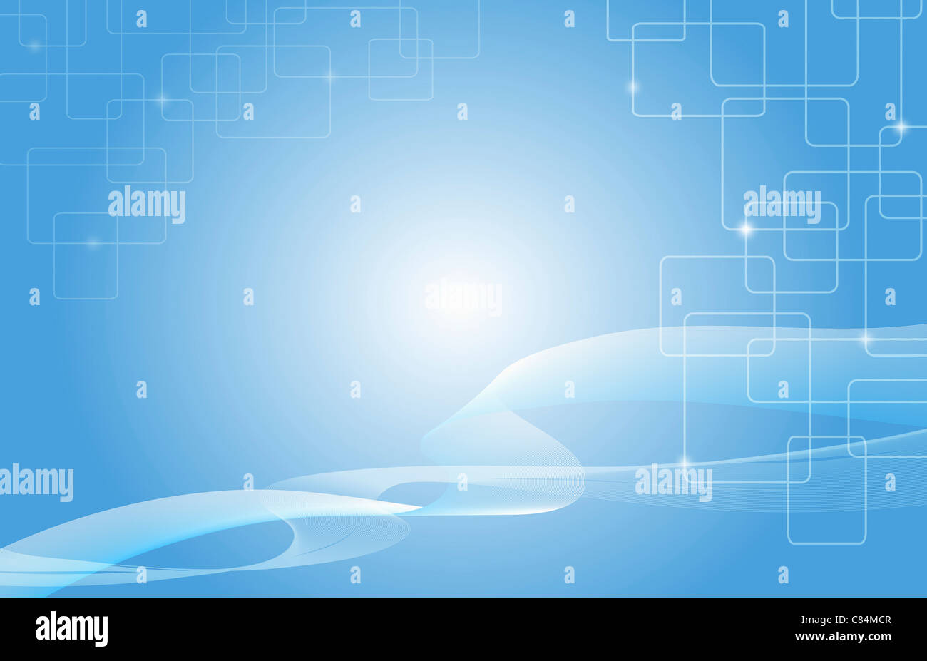 Abstractive image of blue background and white lines Stock Photo - Alamy