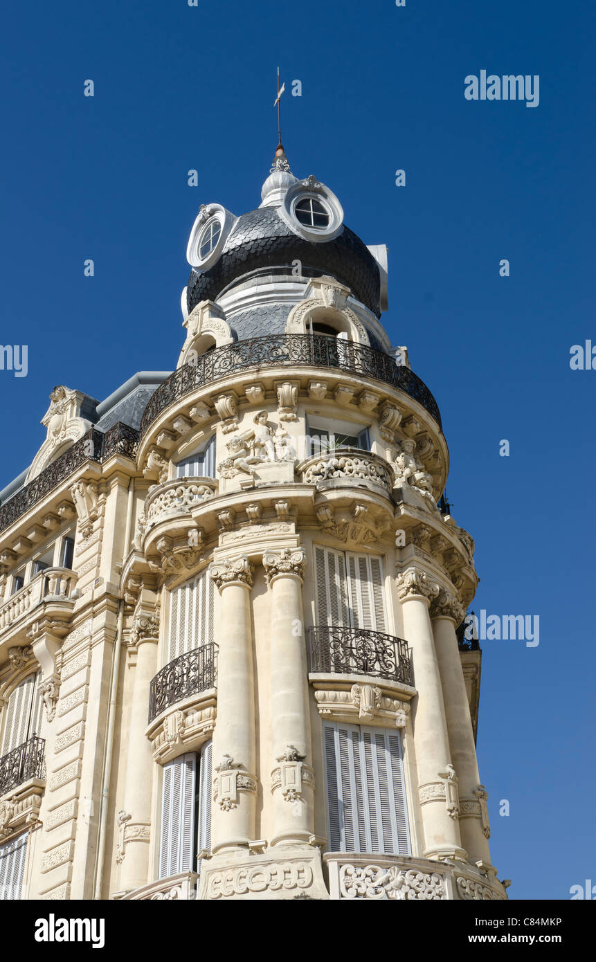 ancient french luxury building Stock Photo