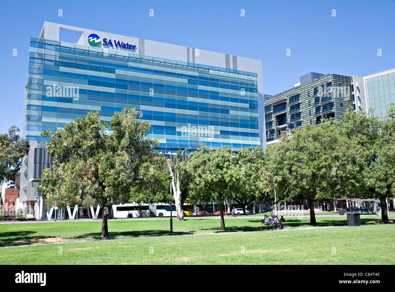 The South Australian Water Company Modern Office Building off Victoria  Square Adelaide South Australia Stock Photo - Alamy
