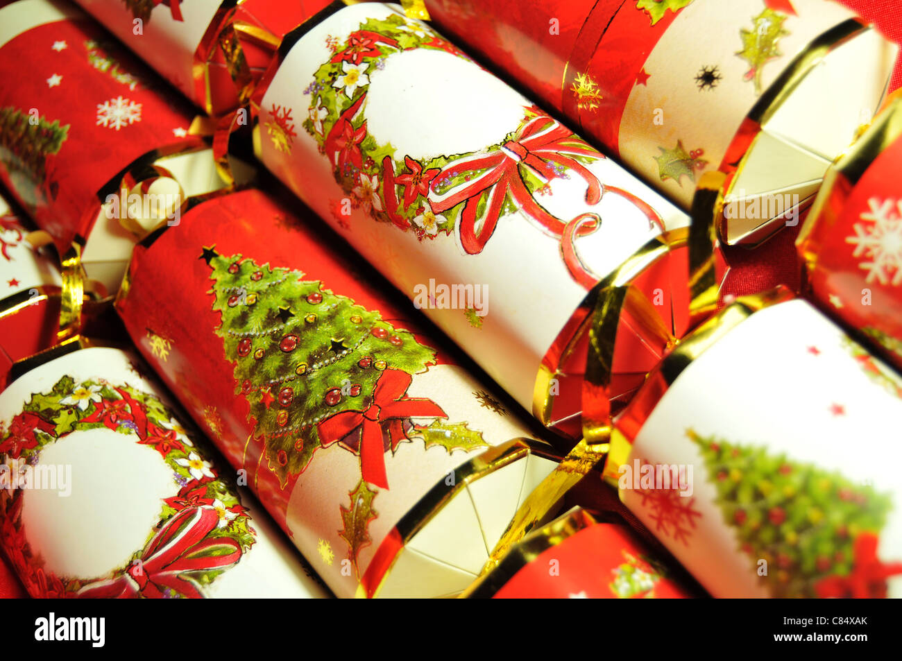 Retro crackers christmas hi-res stock photography and images - Alamy