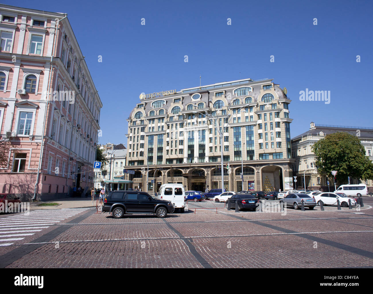 Intercontinental Hotel, Kiev, Ukraine Stock Photo - Alamy