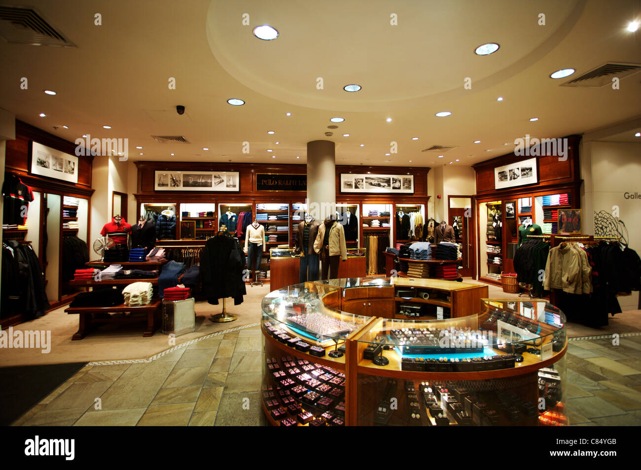 Polo Ralph Lauren division in Brown Thomas luxury store, Dublin, Ireland  Stock Photo - Alamy