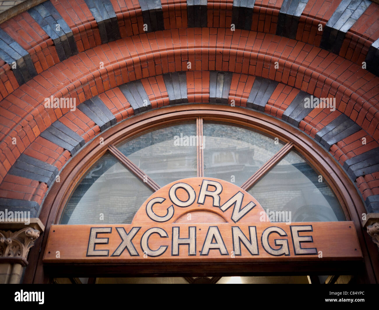 Cambridge Corn Exchange Wheeler Street Cambridge front door and