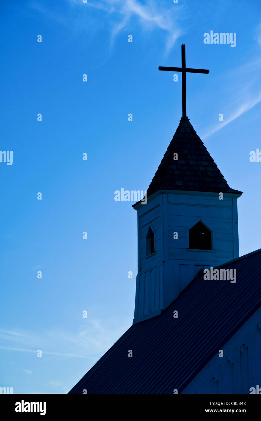 The Elvis Memorial Chapel is a movie memorabilia museum showing the