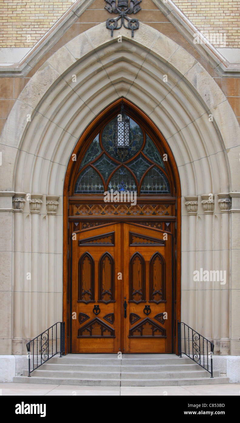 An ornamental front door Stock Photo Alamy
