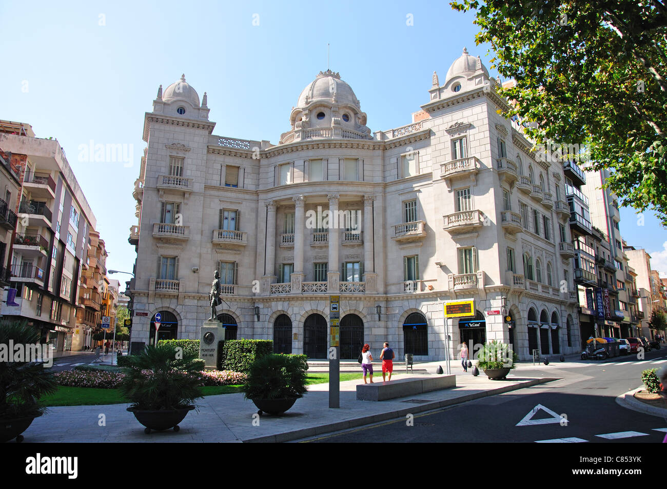 Placa del Pintor, Old Town, Fortuny, Reus, Province of Tarragona
