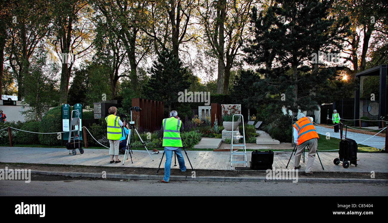 The Daily Telegraph Garden - Exhibited by The Daily Telegraph. Designer Andy Sturgeon. Chelsea 2010 Stock Photo