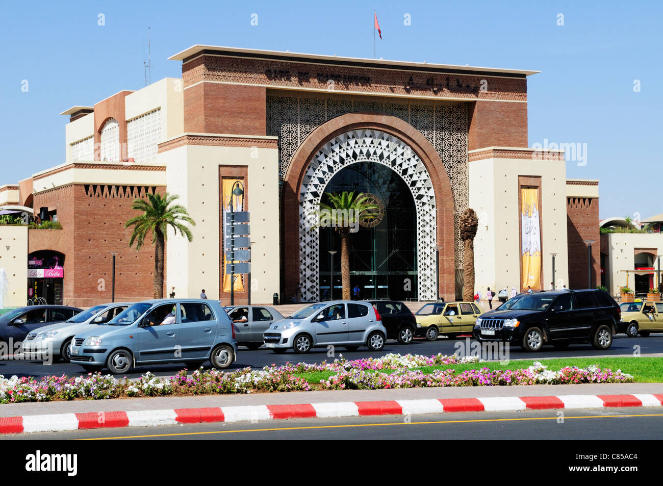 Marrakech Railway Station, Marrakech, Morocco Stock Photo Alamy