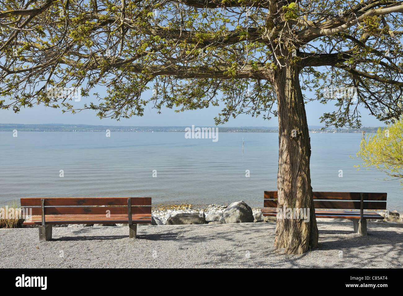 Lake Constance, Meersburg, Baden-Wurttemberg, Germany Stock Photo
