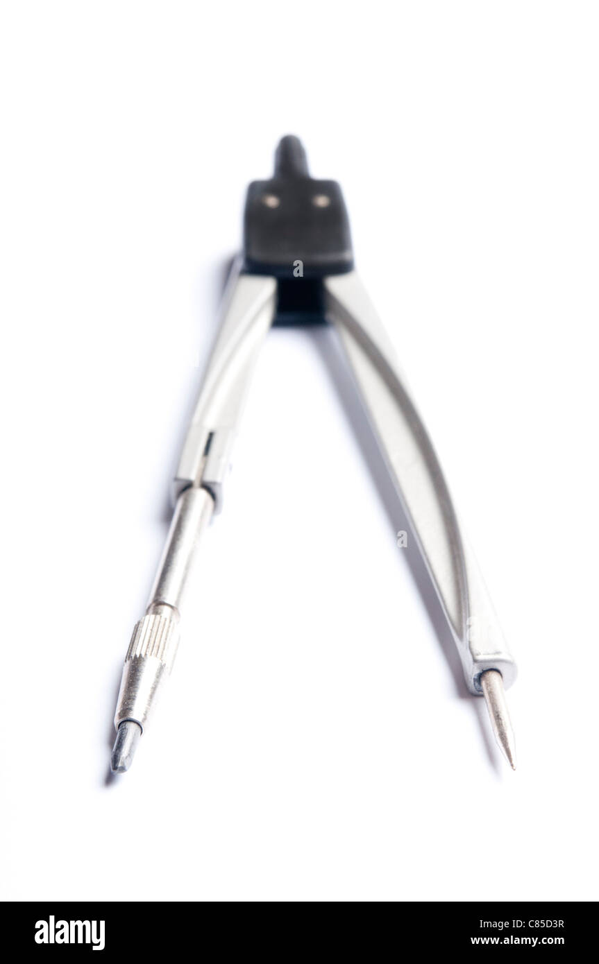 a technical drawing compass Stock Photo Alamy