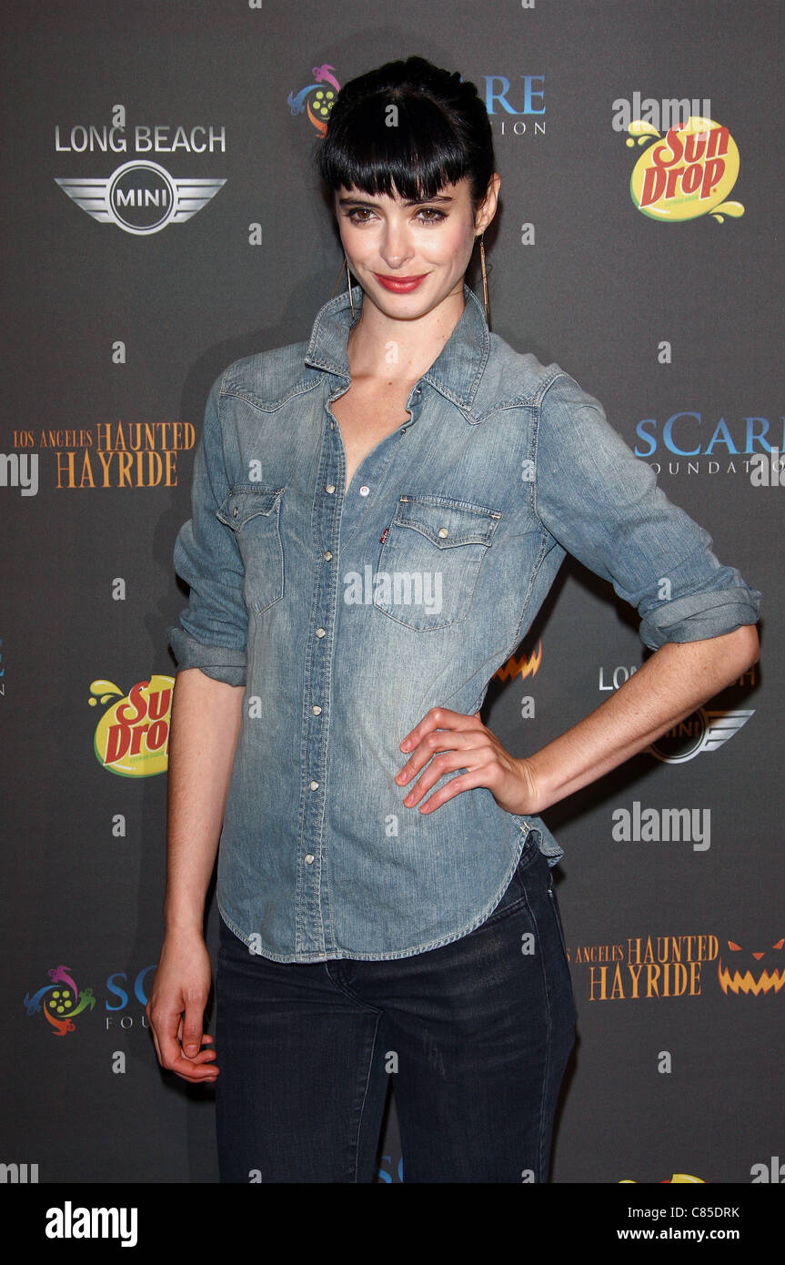 KRYSTEN RITTER THE 3RD ANNUAL LOS ANGELES HAUNTED HAYRIDE LOS ANGELES