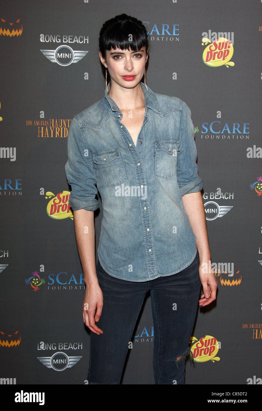 KRYSTEN RITTER THE 3RD ANNUAL LOS ANGELES HAUNTED HAYRIDE LOS ANGELES ...