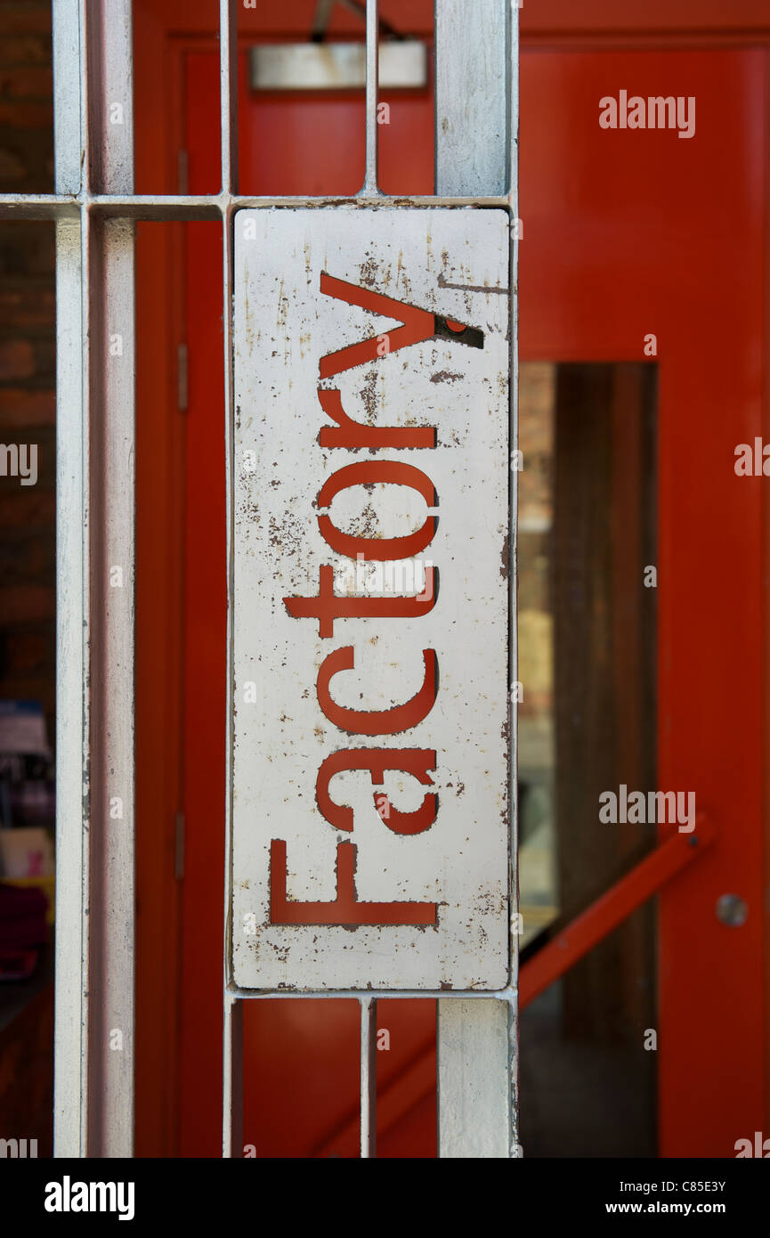 Manchester FACTORY Records building Stock Photo Alamy