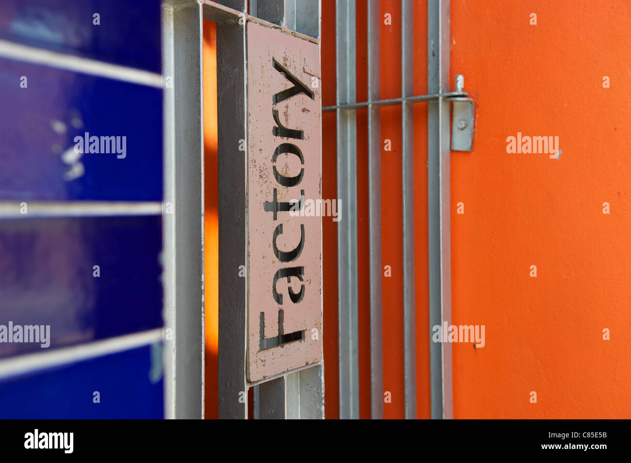 Manchester - FACTORY Records building Stock Photo