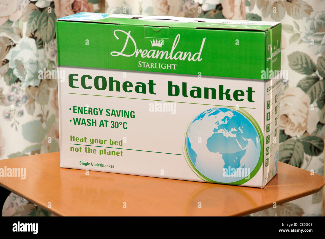 Ecoheat electric blanket energy saving for the environment Stock Photo Alamy