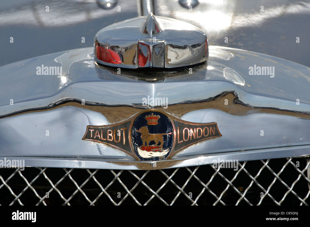 talbot car radiator Stock Photo - Alamy