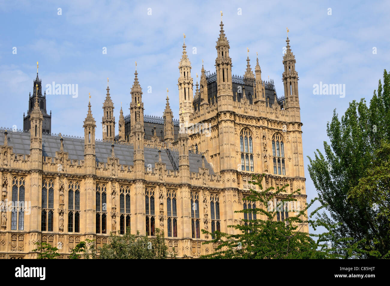 Westminster Palace, Westminster, London, England Stock Photo
