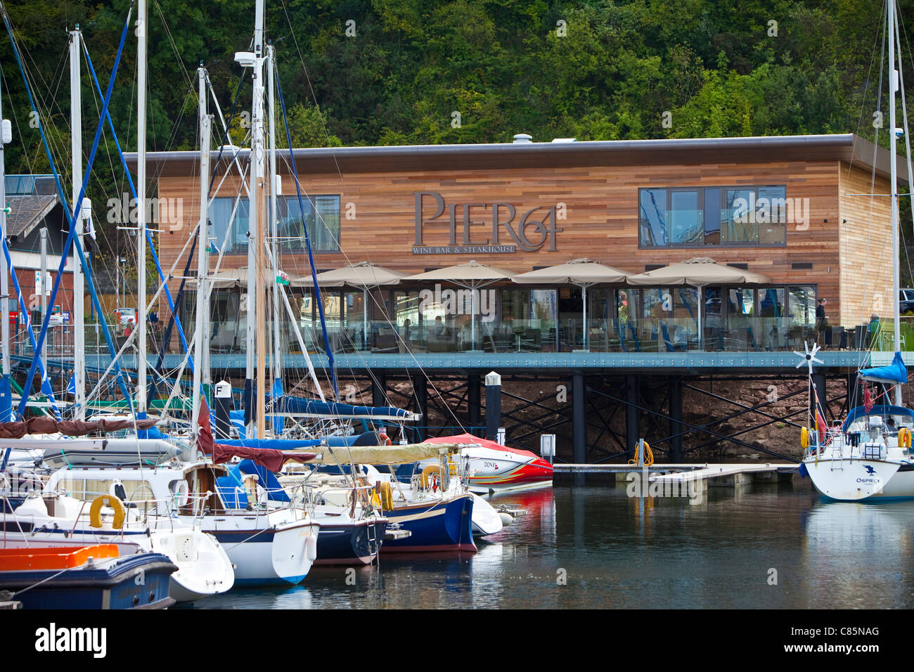 Exterior Pier 64 Penarth Marina, Vale of South Wales, UK
