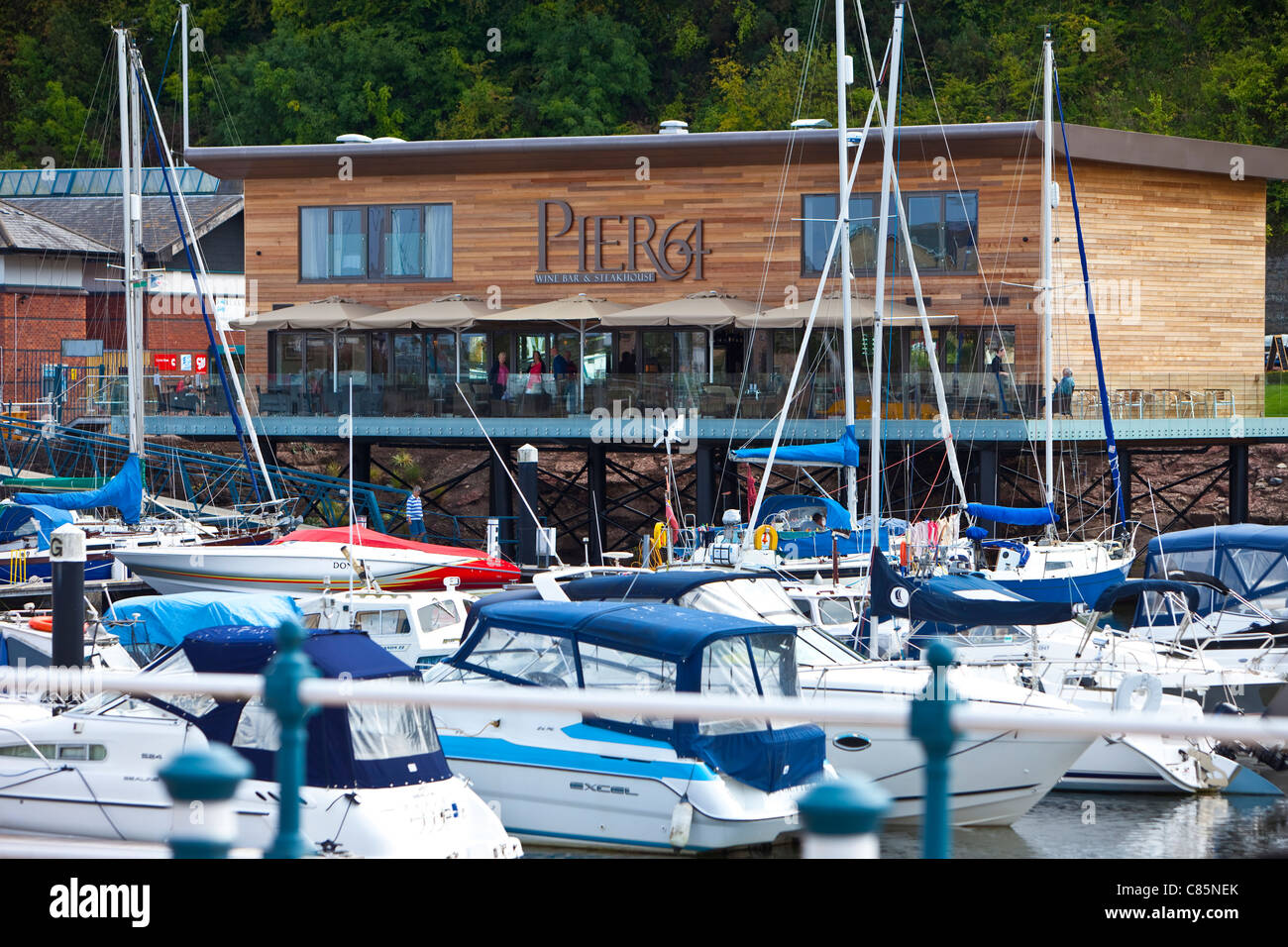 Exterior Pier 64 Penarth Marina, Vale of South Wales, UK