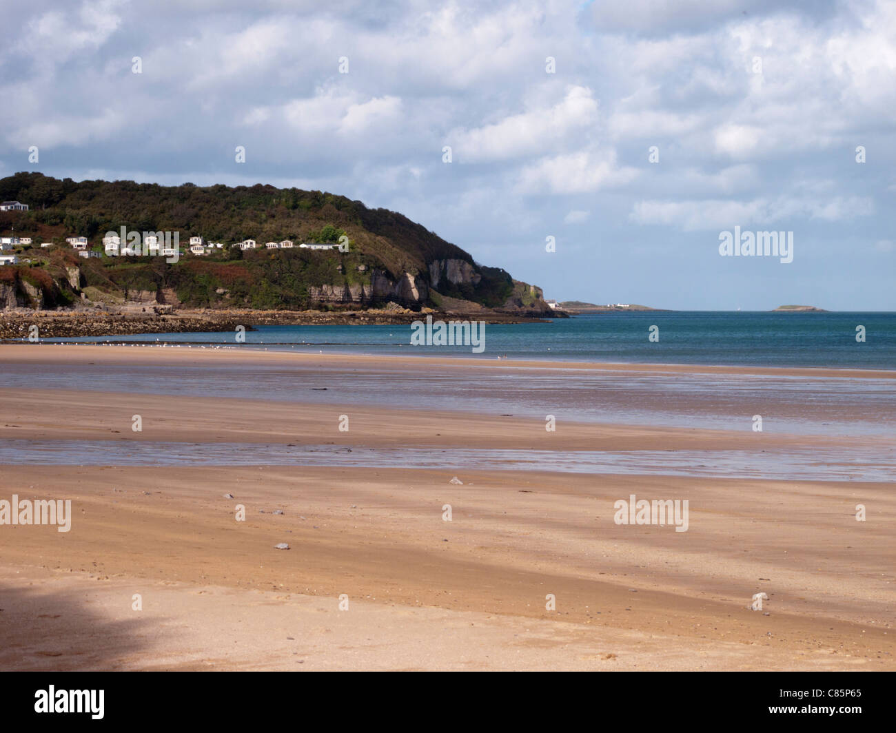 Benllech Bay, Anglesey Wales. Beach Stock Photo Alamy