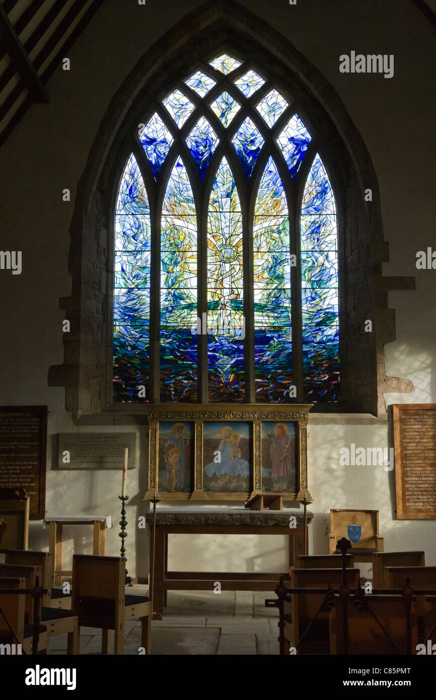 All Saints Church Newland Gloucestershire. AKA The Cathedral of the Forest of Dean.  Stock Photo
