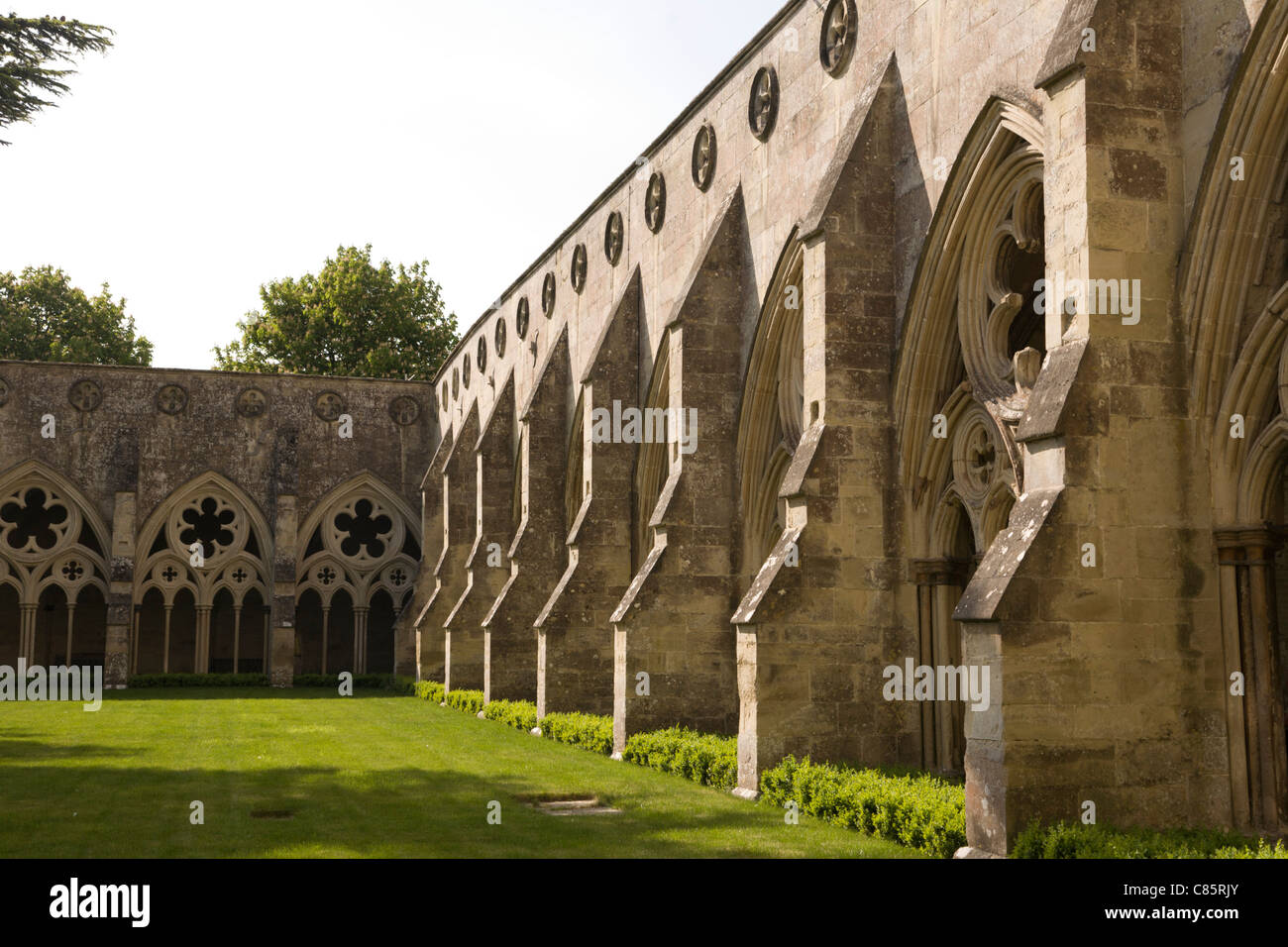 Salisbury Cathedral, Wiltshire UK  Stock Photo