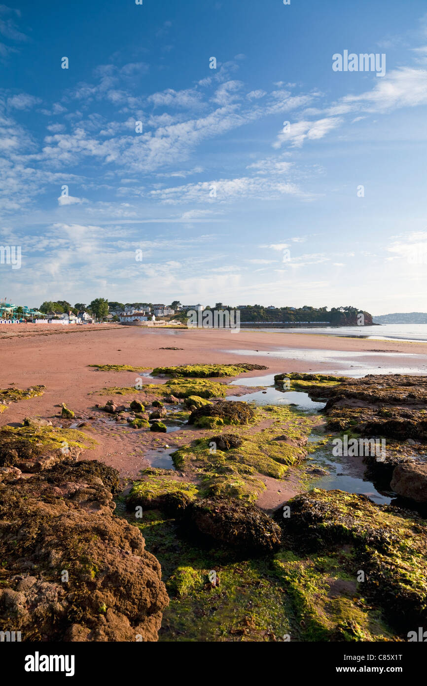 England Devon Goodrington Sands South Stock Photo Alamy