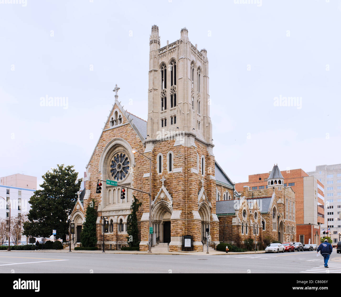 Christ Church Cathedral Nashville Stock Photo - Alamy