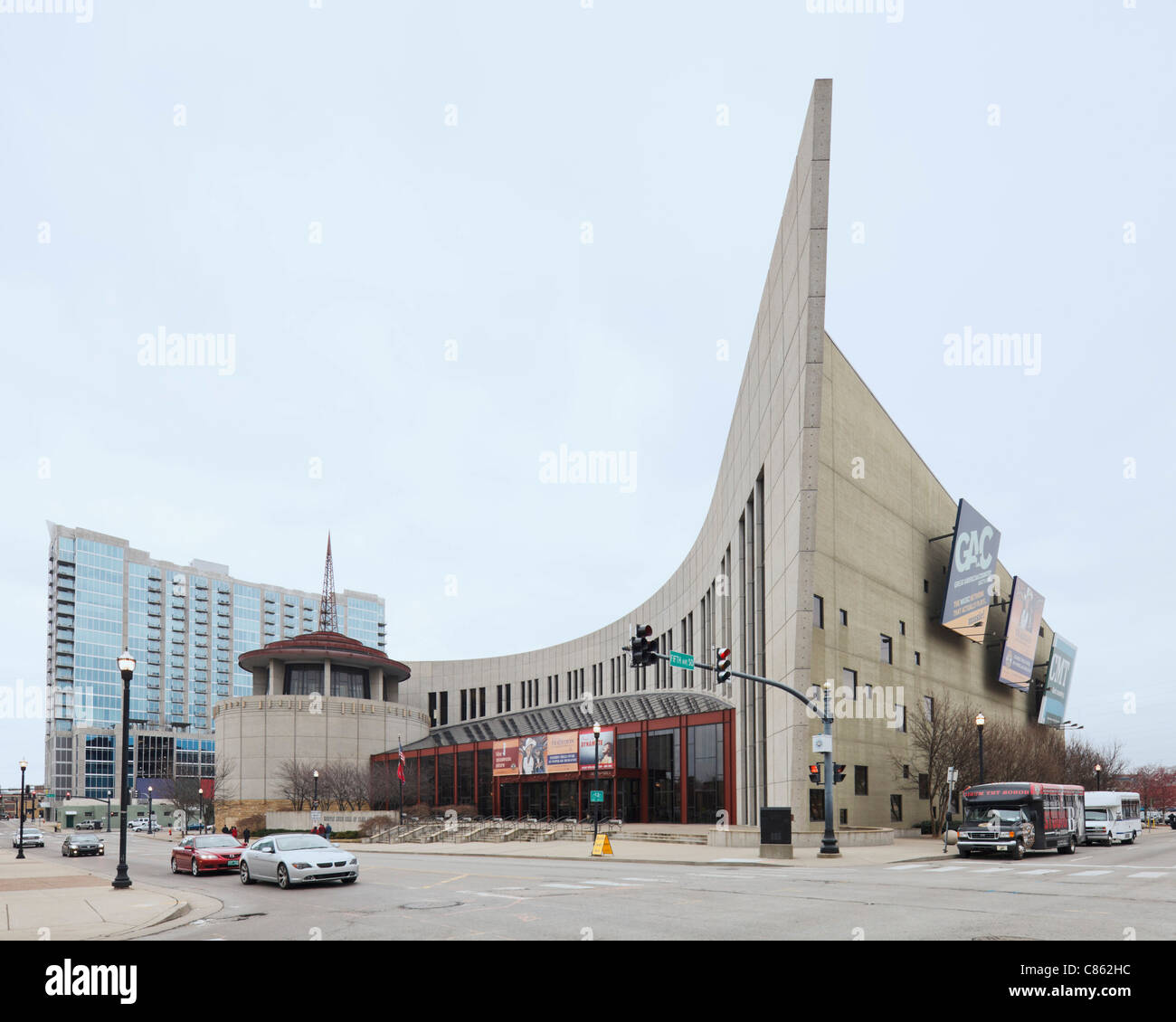 Country Music Hall of Fame and Museum Nashville Stock Photo