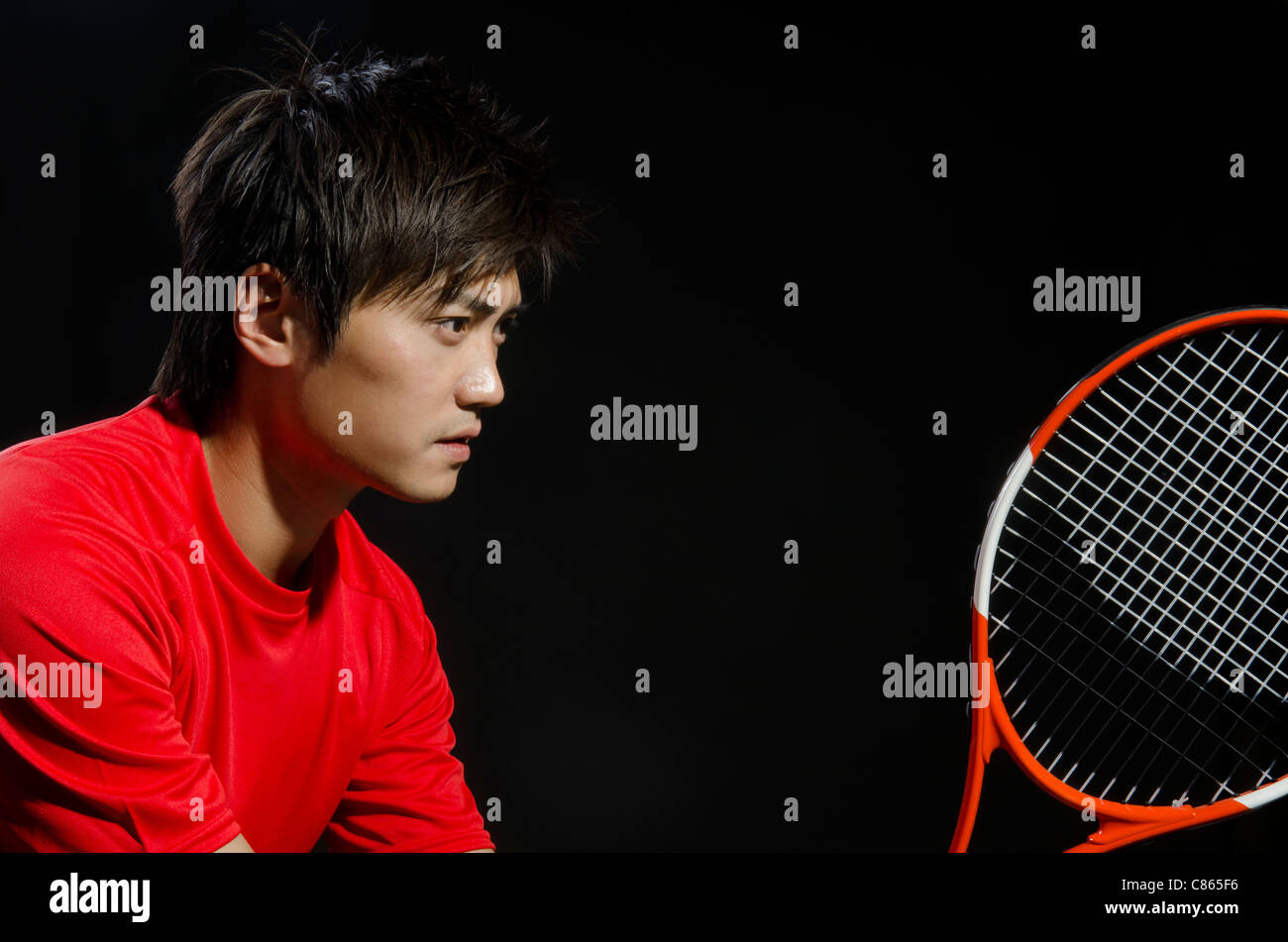 tennis player Stock Photo
