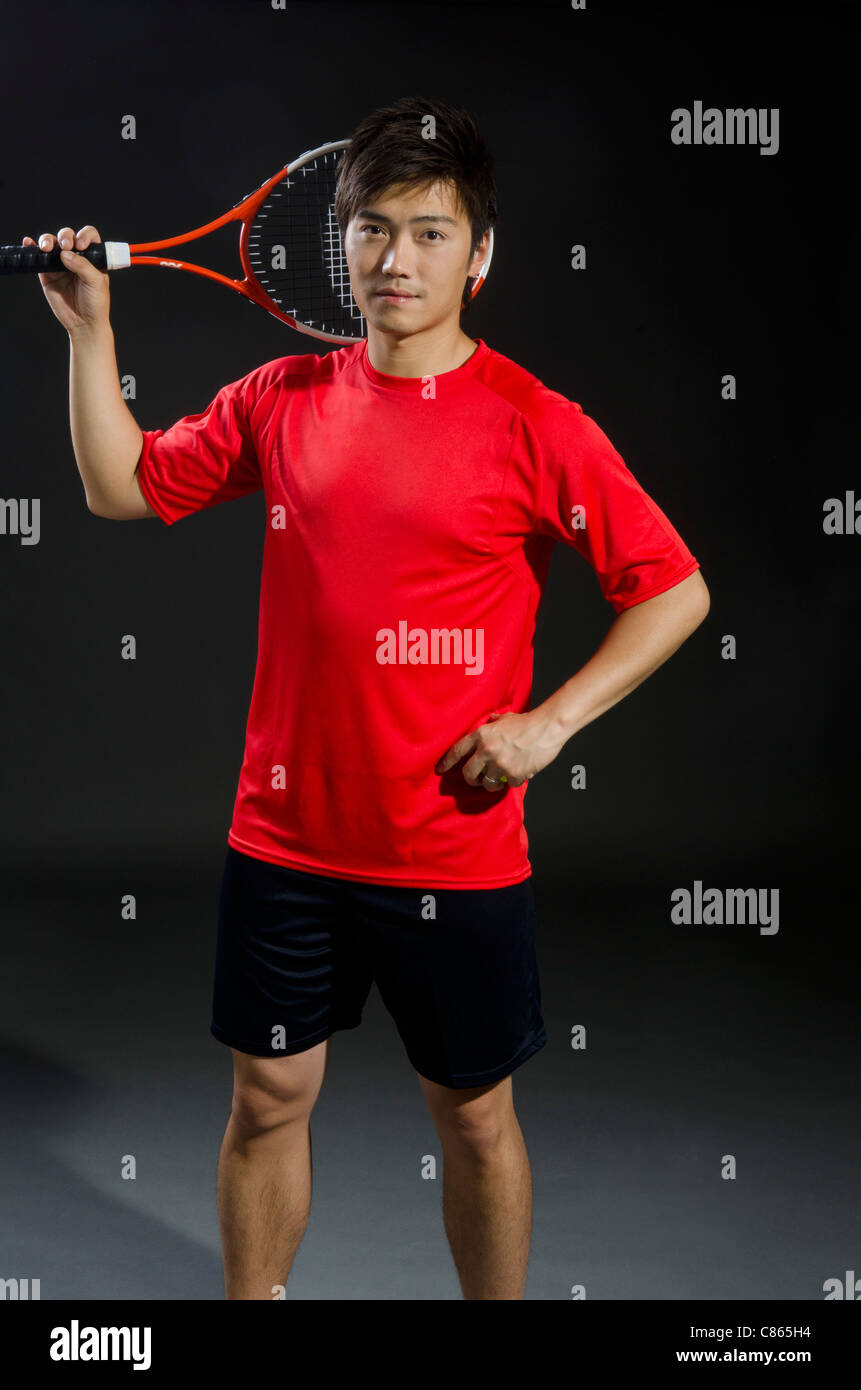tennis player Stock Photo