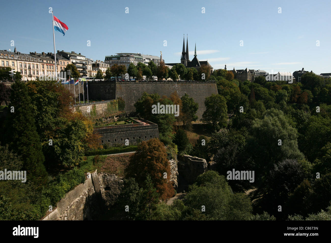 Luxembourg City, Luxembourg. Stock Photo