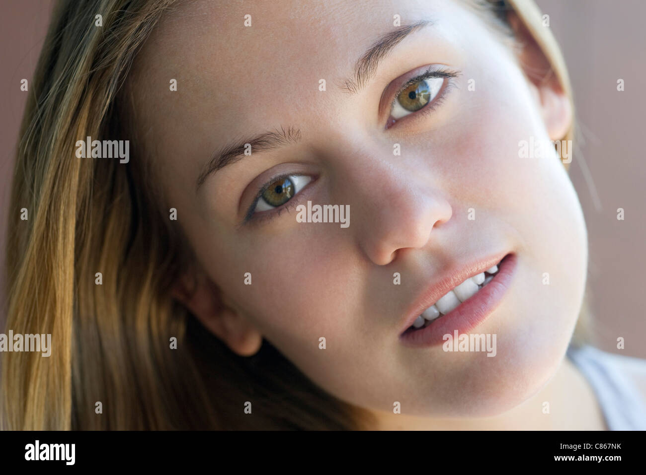 Head Tilted High Resolution Stock Photography and Images Alamy