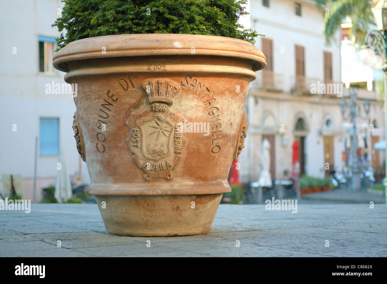 Sant Agnello Sorrento Italy Stock Photo