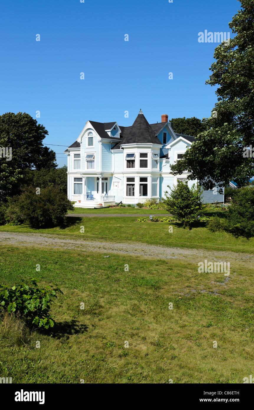 House in the town of Digby Nova Scotia Canada Stock Photo Alamy