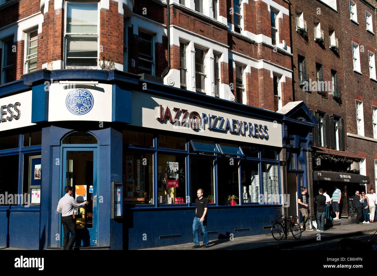 Jazz Pizza Express in Soho, London, United Kingdom Stock Photo Alamy