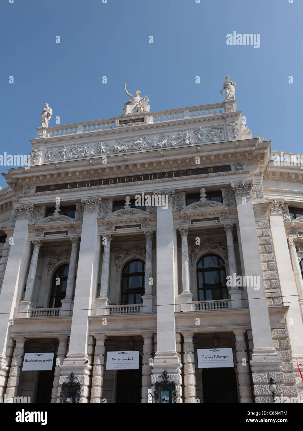 Monument of Vienna, Austria Stock Photo